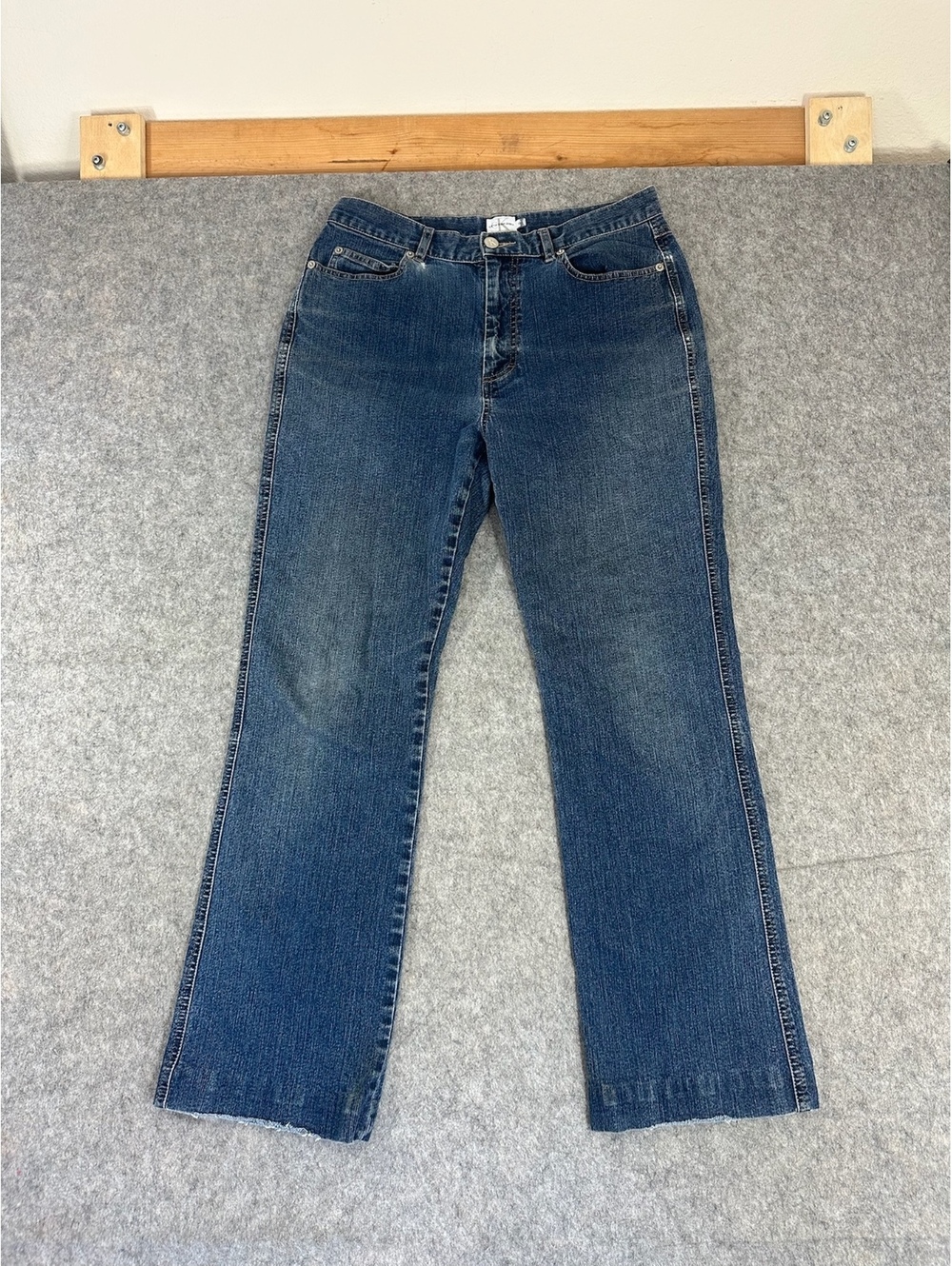 Vintage Calvin Klein Womens blue bootcut Flare jeans size 10(30x28)